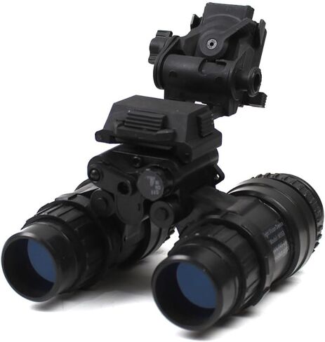 Tactical Airsoft Hunting PVS15 Dummy Night Vision Goggles Model with Mount, No Function Night Vision Binoculars & Goggles for Tactical Helmet NVG Mount, Cosplay Prop in Saudi Arabia