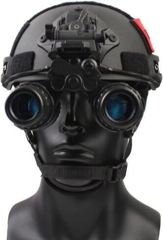 Tactical Airsoft Hunting PVS15 Dummy Night Vision Goggles Model with Mount, No Function Night Vision Binoculars & Goggles for Tactical Helmet NVG Mount, Cosplay Prop in Saudi Arabia