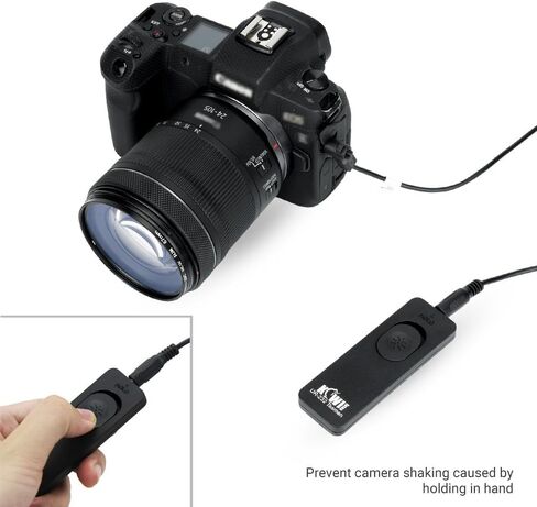 Kiwifotos Remote Control Shutter Release for Fuji X-T30 III II X100VI X-T5 | for Fujifilm X-T4 X-T3 X-T2 X-T30 X-T20 X100V X100F X100T X-PRO3 X-T100 X-H1 X-H2 X-H2S GFX100S II GFX100 GFX50S X-A5 & More in Saudi Arabia