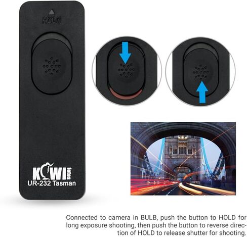 Kiwifotos Remote Control Shutter Release for Fuji X-T30 III II X100VI X-T5 | for Fujifilm X-T4 X-T3 X-T2 X-T30 X-T20 X100V X100F X100T X-PRO3 X-T100 X-H1 X-H2 X-H2S GFX100S II GFX100 GFX50S X-A5 & More in Saudi Arabia