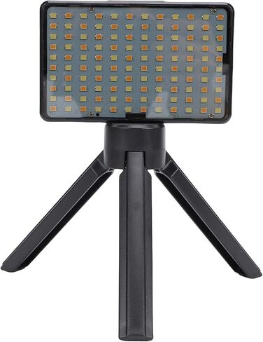 Adjustable LED Fill Light 2500K-9000K | Photography Lighting with CPL Polarizer, Tripod & Clamp for Live Streaming in Saudi Arabia