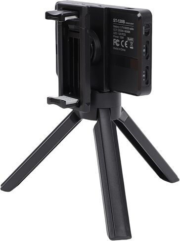 Adjustable LED Fill Light 2500K-9000K | Photography Lighting with CPL Polarizer, Tripod & Clamp for Live Streaming in Saudi Arabia