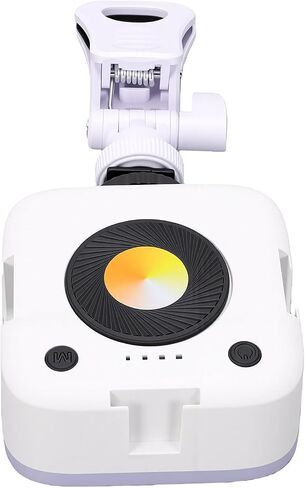 Adjustable LED Camera Light,Photography Light with Phone Clip 3000K to 6500K for Live Streaming in Saudi Arabia
