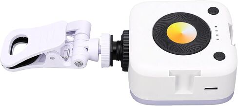 Adjustable LED Camera Light,Photography Light with Phone Clip 3000K to 6500K for Live Streaming in Saudi Arabia
