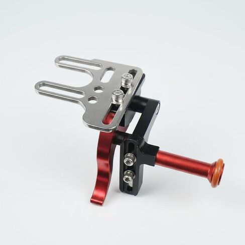 Camera Extension Pole Adjustable Diving Camera Bracket Action Camera Mount Underwater Camera Holder Trigger Control Alloy Build Lightweight Travel, Red in Saudi Arabia