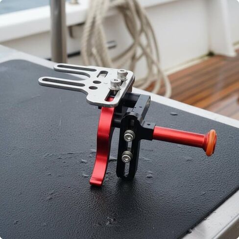 Camera Extension Pole Adjustable Diving Camera Bracket Action Camera Mount Underwater Camera Holder Trigger Control Alloy Build Lightweight Travel, Black in Saudi Arabia