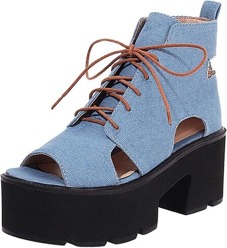 Big Size Leisure Platform Summer Sandals for Women Fashion Chunky High Heels Womens Sandals Casual Woman Shoes in Kuwait