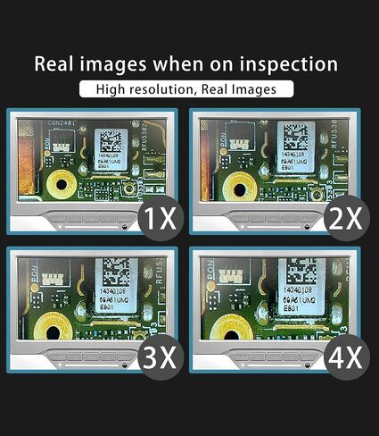 SM-700 7-inch LCD Digital Microscope,1200X Magnification.12MP 1080P Handheld Camera Video Recorder.for SMT,SMD,Electronic and Phone Repairing.Windows/Mac OS in Saudi Arabia