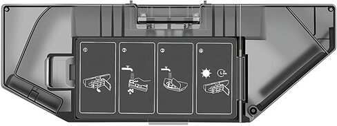 Dust Bin Box Compatible with Dreame L40 Ultra, X40 Ultra, P10 Pro Ultra | Replacement Dust Bin Box Compatible with Dreame L40 Ultra, X40 Ultra, Mova P10 Pro Ultra Robot Vacuums in Saudi Arabia