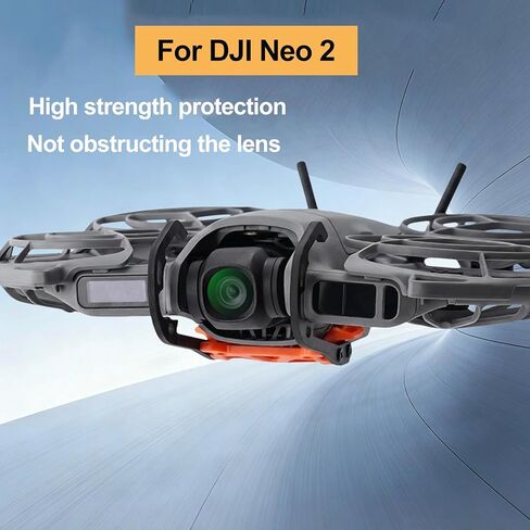 Gimbal Bumper Guard for DJI NEO 2 Accessories - ABS Carbon Fiber Anti-Collision Bumper Bar for DJI NEO 2 Drone Gimbal and Camera Lens Protector in Saudi Arabia