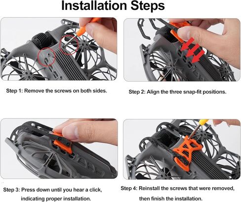 Gimbal Bumper Guard for DJI NEO 2 Accessories - ABS Carbon Fiber Anti-Collision Bumper Bar for DJI NEO 2 Drone Gimbal and Camera Lens Protector in Saudi Arabia