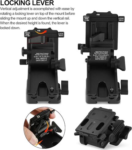 Gexmil نظارات الرؤية الليلية NVG جبل الطيران الصف الألومنيوم خوذة سريعة لPVS14/PVS18/PVS15/PVS7 in Kuwait