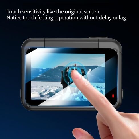 Tempered Glass Screen Protector for Ace Pro 2, Full Lens Protective Film Set, 9H Hardness, HD, Scratch Proof, Bubble-Free in Kuwait