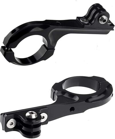 Aluminum Bike Bicycle Motorcycle Handlebar Mount Adapter Compatible with Gopro Hero 11/10/9/8/7/6/5/4/AKASO Brave 4/5/6 Plus/7 le/v50/EK7000/Exprotrek/Dragon Touch/WOLFANG Action Camera | Compatible with Gopro Hero 13/12/11/10/9/8/7/6/5/4/AKASO EK7000/Bra in Saudi Arabia