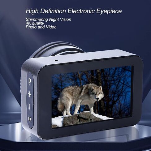 Telescope Eyepiece Camera Electronic Eyepiece Digital Ocular 4K 3 Inch Color Display Night 22mm to 46mm 128GB Support with Live Viewing for Astrophotography in Saudi Arabia