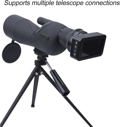 Telescope Eyepiece Camera Electronic Eyepiece Digital Ocular 4K 3 Inch Color Display Night 22mm to 46mm 128GB Support with Live Viewing for Astrophotography in Saudi Arabia
