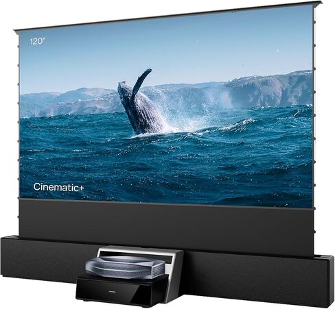 AWOL VISION LTV-3000 Pro 4K 3D Ultra Short Throw Triple Laser Projector, Dolby Vision & Atmos, HDR10+, 150" UST Laser TV Home Theater Projector in Kuwait