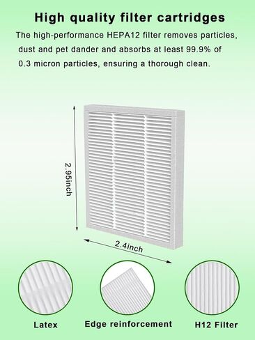 Vac HEPA Filters for iRobot Roomba Essential/104/105/105x/Q/Y Series | 9 Pack, Easy to Replace, Dust Sealed Design, Motor Protection System, Purified Exhaust in Saudi Arabia