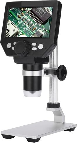 Microscope Camera, Microscope AD208S/G1000 Digital for Soldering Electronic LCD 5-1200X 1080P Scope Tool(AD208S with Battery) in Saudi Arabia