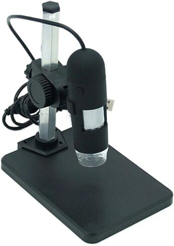 Microscope Camera, 1000X Portable Digital Microscope 8LED Adjust 1-1000X HD Inspection Endoscope Video Camera Magnifier USB Microscopes in Saudi Arabia