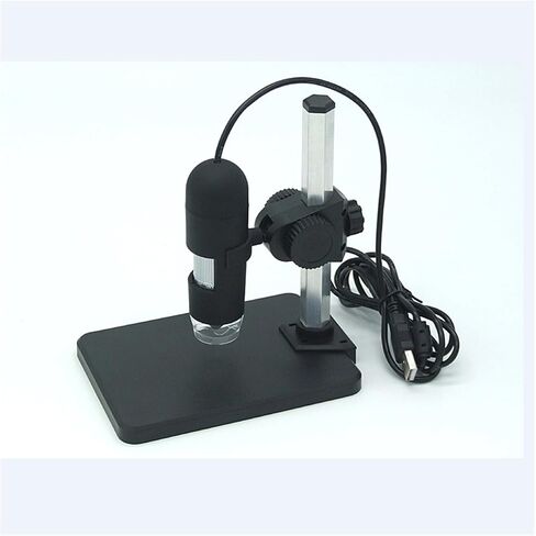 Microscope Camera, 1000X Portable Digital Microscope 8LED Adjust 1-1000X HD Inspection Endoscope Video Camera Magnifier USB Microscopes in Saudi Arabia