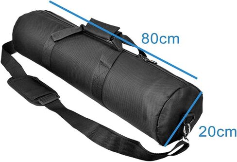 Tripod Carrying Case Oxford Nylon Shoulder Bag with Strap Portable Storage Bag Heavy Duty Zipper Protection for Light Stand Suitable for Photography P, 80cm in Saudi Arabia