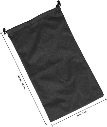 ULTECHNOVO Tripod Storage Bag Drawstring Pouch Outdoor Waterproof Oxford Cloth 25x45cm Black for Travel Photography and Selfie Stick Accessories in Kuwait