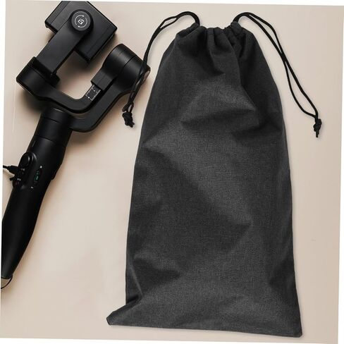ULTECHNOVO Tripod Storage Bag Drawstring Pouch Outdoor Waterproof Oxford Cloth 25x45cm Black for Travel Photography and Selfie Stick Accessories in Kuwait