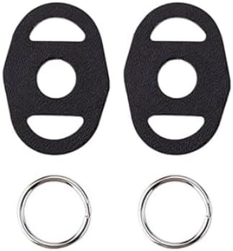 4pcs Stainless Steel Triangle & O Split Ring for Camera Strap, Riangle Split Hook for Belt Hook Lanyard Camera Shoulder Strap in Saudi Arabia