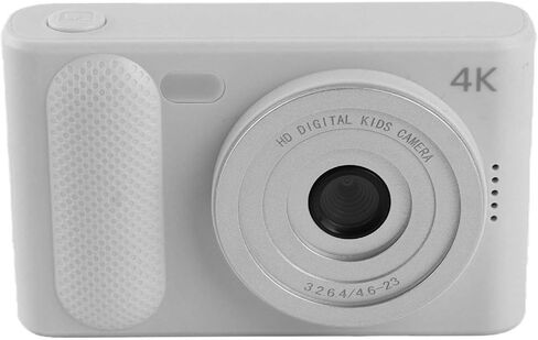Yunseity 48MP 4K Digital Camera, HD Vlogging Camera with 16x Digital Zoom, Auto Focus Travel Camera, Silver in Kuwait