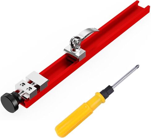 Circular Saw Guide Rail Fits 12" Saw Base, Aluminum Precision Adjustable Cutting Machine Base Guide for Woodworking, Electric Circular Guid-e Clamp for Cutting and Milling Tasks in Saudi Arabia