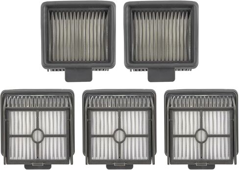 (5 Pieces) HEPA Filters Compatible for Dreame H12 Pro/ H13 Pro/ H12 DUAL/ M12 Wet Dry Vacuum Cleaner Filter Kit, Replacement Parts 5 Filters (Note: Not applicable to H12) in Saudi Arabia