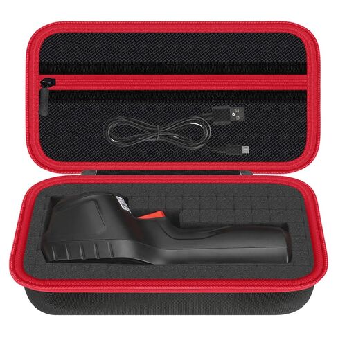 Hard Thermal Camera Case for TOPDON TC004 Mini/HSFTOOLS HF96/F2W/H128/RT280 | Shockproof Protective Carrying Bag, DIY Custom Foam, Dust Resistant, Mesh Pocket, Carry Handle, Field & Workshop Use in Kuwait
