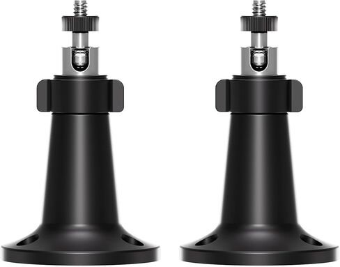 Arlo Camera Mount Compatible with Arlo Essential 1st/2nd/3rd Gen/Go 2/Arlo Pro/3/4/Pro 5S 2K/Pro (6th Gen)/Ultra/Ultra 2/Ultra (3rd Gen) & Ring Stick Up Cam (Battery/Plug-in), (2 Pack White) in Kuwait
