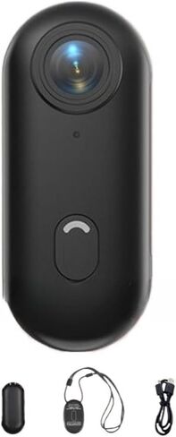 TREKLON 4S Mini Pocket Action Camera Portable 1080P Video Recorder (Black,32GB) in Saudi Arabia