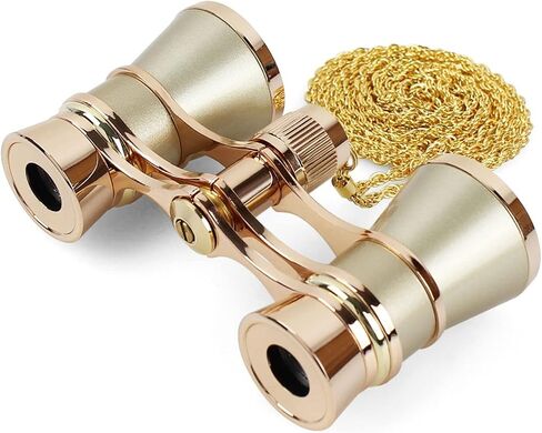 Aroncent Opera Glasses Binoculars 3X25 Mini Compact Binoculars with Chain for Adults Kids Women Vintage Theater Musical Concert in Saudi Arabia