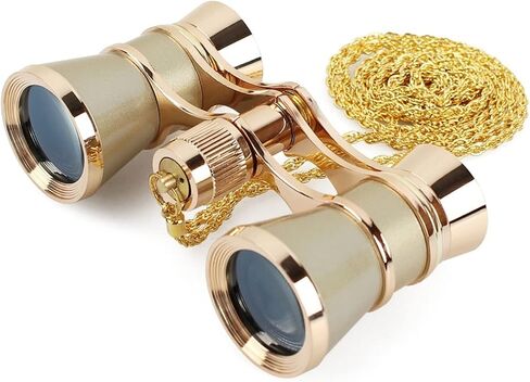 Aroncent Opera Glasses Binoculars 3X25 Mini Compact Binoculars with Chain for Adults Kids Women Vintage Theater Musical Concert in Saudi Arabia