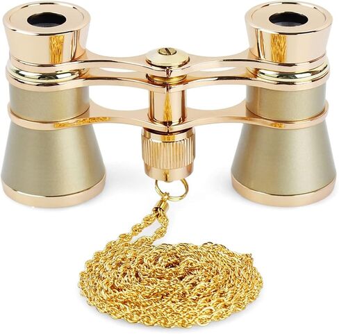 Aroncent Opera Glasses Binoculars 3X25 Mini Compact Binoculars with Chain for Adults Kids Women Vintage Theater Musical Concert in Saudi Arabia