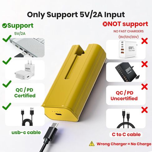 Detachable 6000mAh Rechargeable Battery, Only for Picture Light/Brass 1Pack in Kuwait