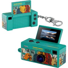 1080P Mini Portable CCD Sport Camera | 1080P Mini Camera 0.96in Flip Screen 180° Wide Angle Built-in Mic(Add 32G,Grey) in Kuwait