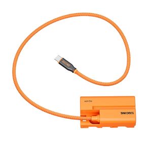 ZGCINE USB-C PD to NPF Dummy Battery Cable(Braided Wire in Saudi Arabia