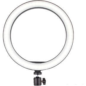 Fafeicy 160MM LED Ring Light Dimmable Photography Fill Light with 3 Colors 360 Table Tripod for Live Stream Makeup Video (26cm-1) in Saudi Arabia
