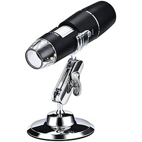WiFi 1000X Digital Microscope 8-LED Light Magnifier Video Camera Compatible with Compatible with for iPhone iOS/Android in Kuwait