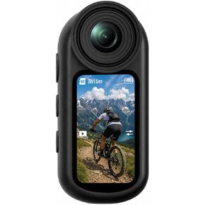 4K Mini Body Camera with Audio & Video Recording, 1.5" Screen, POV Body Cam with EIS, WiFi Action Camera, Wearable Magnetic Thumb Cam for Helmet in Saudi Arabia
