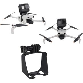 Wtobhoy Lito 1 Quadcopter Camera Mount for DJI Lito X1 / 1 Accessories Top Mount Bracket Extension Adapter Compatible with Go Pro / Insta360 GO Ultra/GO 3S /Action Camera/Vlog Lgiht(Only Mount) in Saudi Arabia