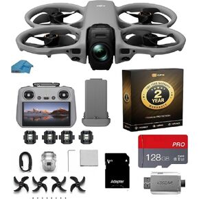 DJI Avata 360 FPV Drone with Camera, RC 2 Controller (Built-In Screen), 360° Immersive Flight Drone with Propeller Guard, 128GB microSD Card, 2-Year Warranty, Pilot Kit in Kuwait