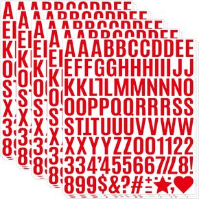 750Pcs Letter Stickers 2 Inch,15 Sheets Large Alphabet Stickers(Multicolor) | Self-Adhesive, Vinyl Waterproof, Letters for Bulletin Board,Poster Board,Mailbox,Door,Truck,DIY Crafts,Classroom,Home Decor in Saudi Arabia