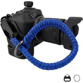 Quick Release Camera Wrist Hand Strap with Safer Connector Split Ring Cap | paracord straps Triangle Split Ring and Plastic Cap Compact SLR DSLR Mirrorless Cameras in Kuwait