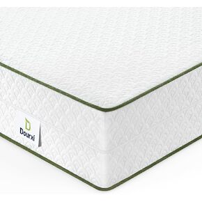 Dourxi Crib Mattress 2-in-1 Dual Firmness Crib Mattress for Infant Toddler | Cooling Breathable Cover, Gel-Infused Memory Foam, CertiPUR-US Certified, Fits Standard Crib & Toddler Bed, 5.5 Inch in Kuwait