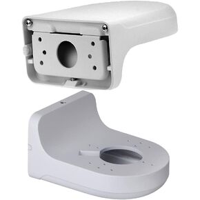 PFB204W Wall Mount Bracket Aluminum Alloy Waterproof for Dahua Dome IP Camera, HDW4631C-A, HDBW4431R-ZS, HDBW4431R-S, HDBW4431R-AS Series （2PCS） in Saudi Arabia